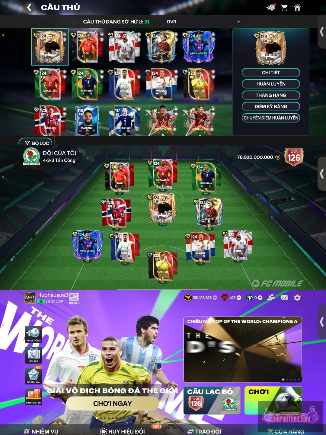 Acc fc mobile giá siêu rẻ